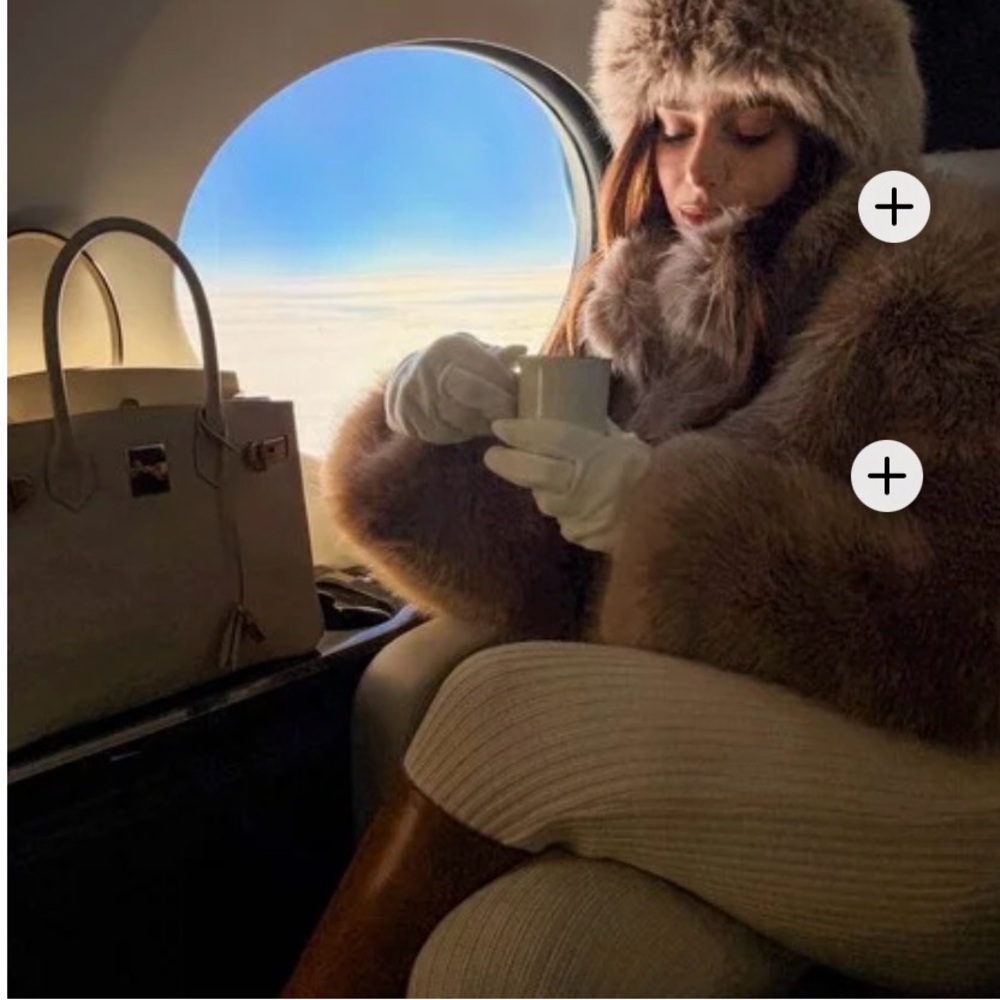 ALO Opulent Faux Fur Cropped Jacket - Picture 5 of 14